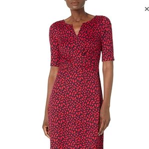 2/$35 NEW No Tags - Lark & Ro Short Sleeve Tulip Dress